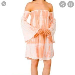 Kiwi&Punch tie dye Bell sleeve dress HOST PICK 8/9/22